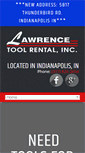 Mobile Screenshot of lawrencetoolrental.com